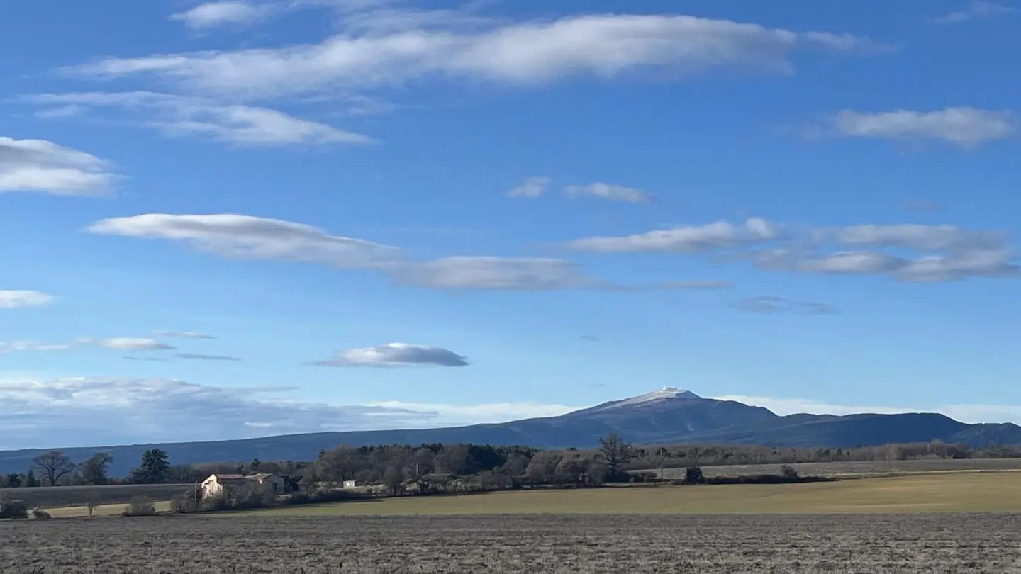 Vue sur le Mont Ventoux