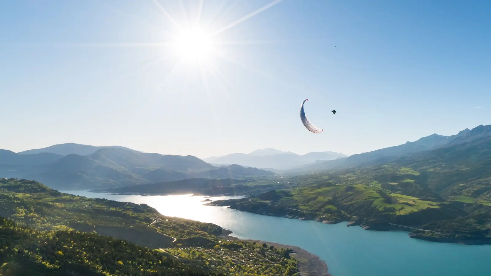 Vol en parapente