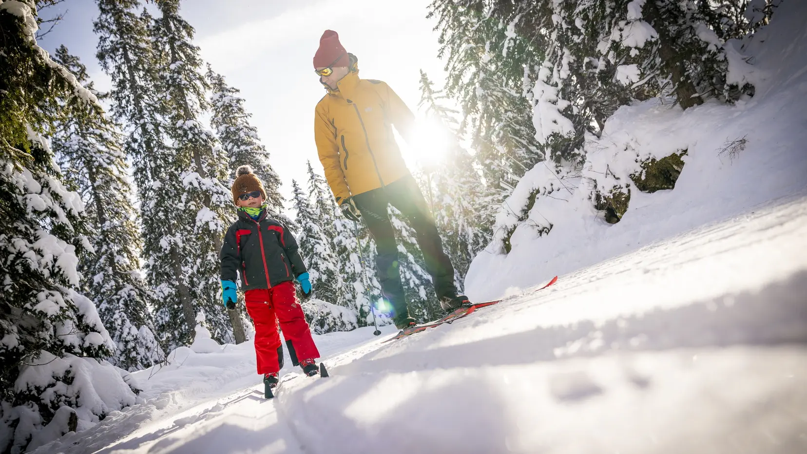 Domaine de ski nordique de la Praille_Plateau d'Hauteville
