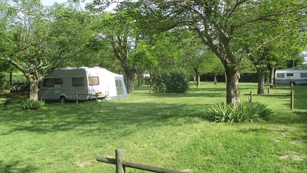 Camping chenes verts près de l'étang de la Bonde