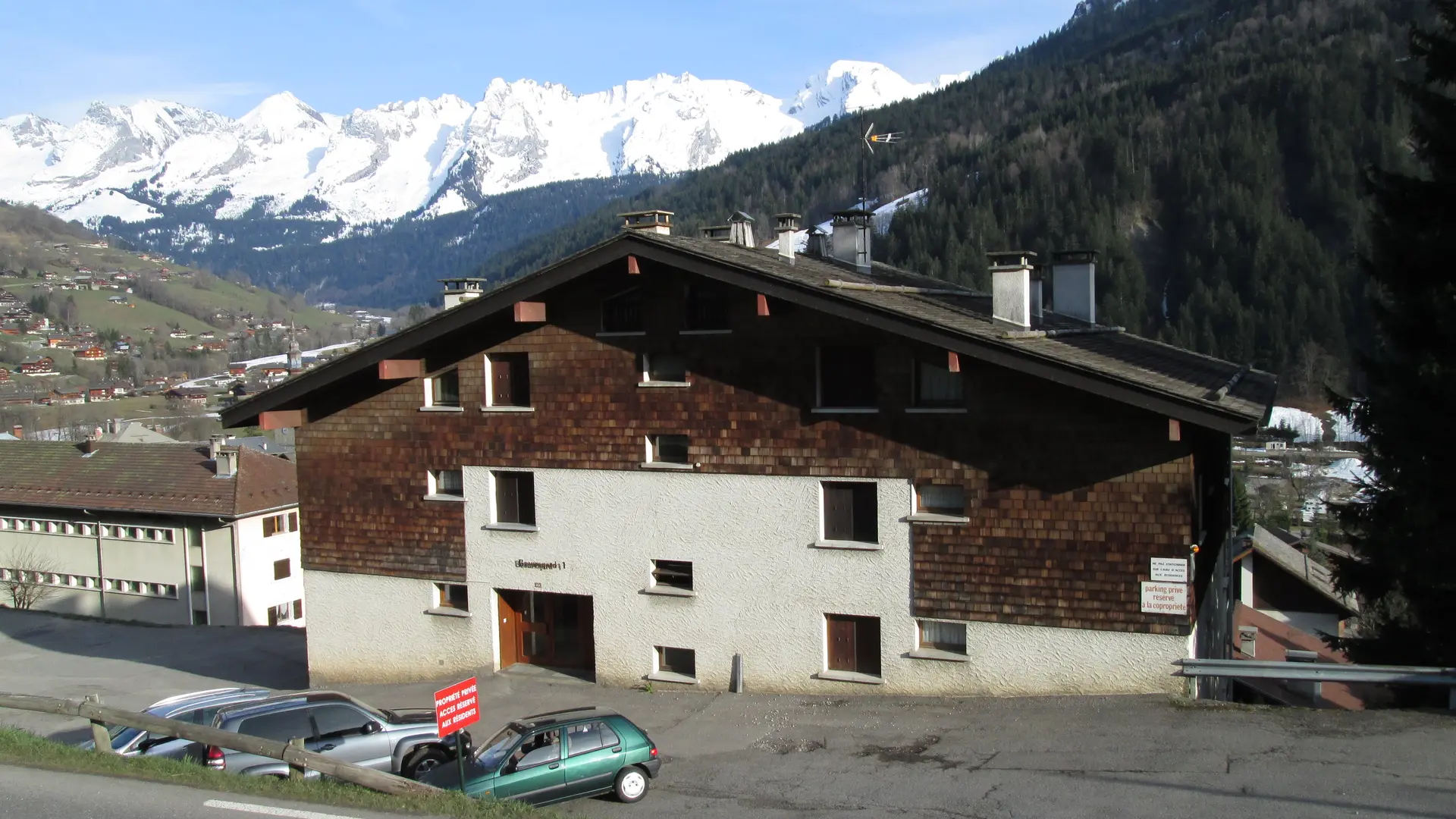 Extérieur résidence hiver/outside winter residence-Beauregard 4-Le Grand-Bornand