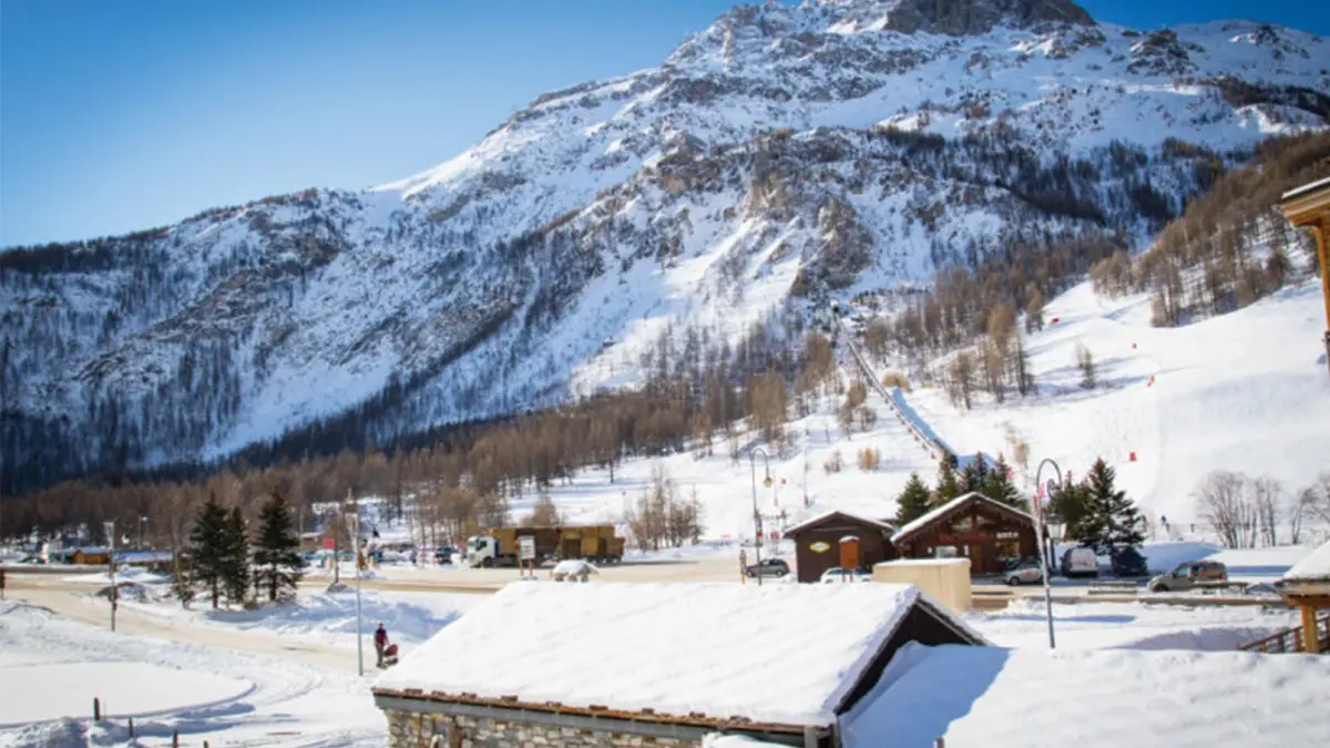 Vue depuis le balcon - Maison André Val d'Isère Tourisme