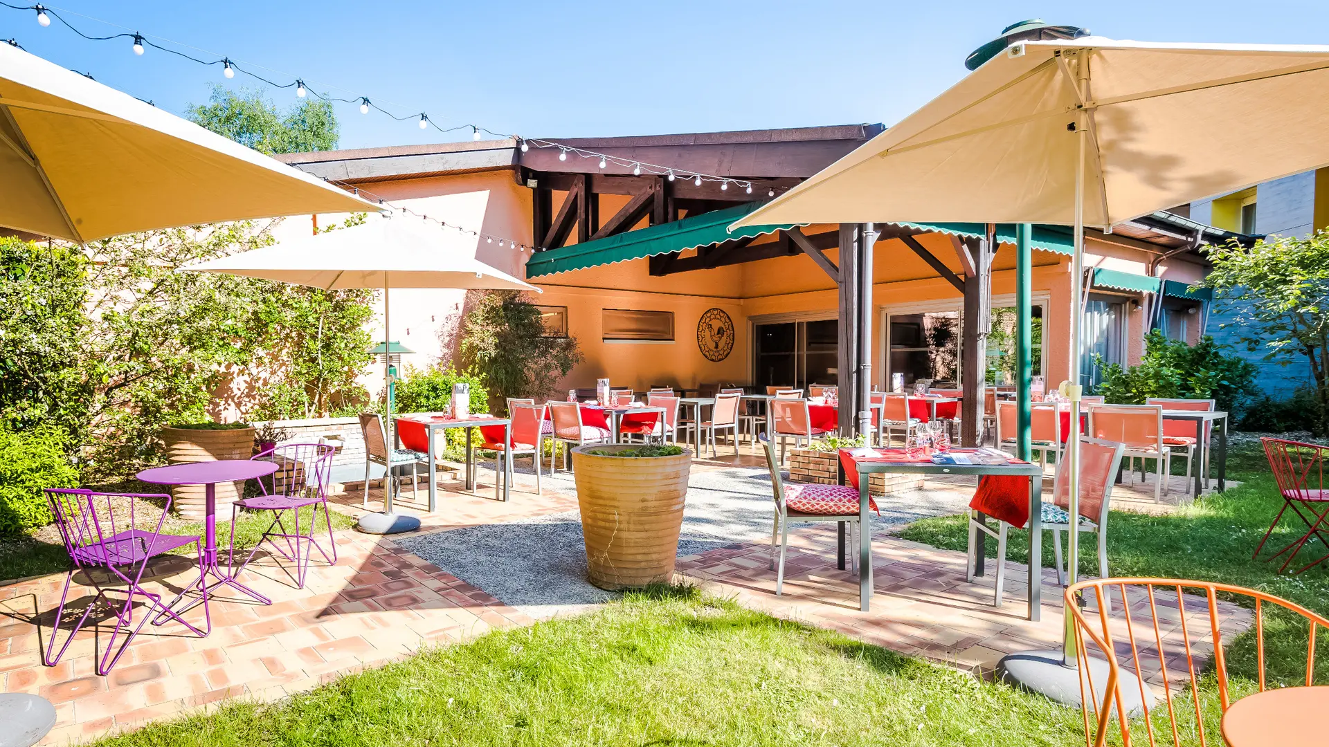 Terrasse - Restaurant Le Chantecler