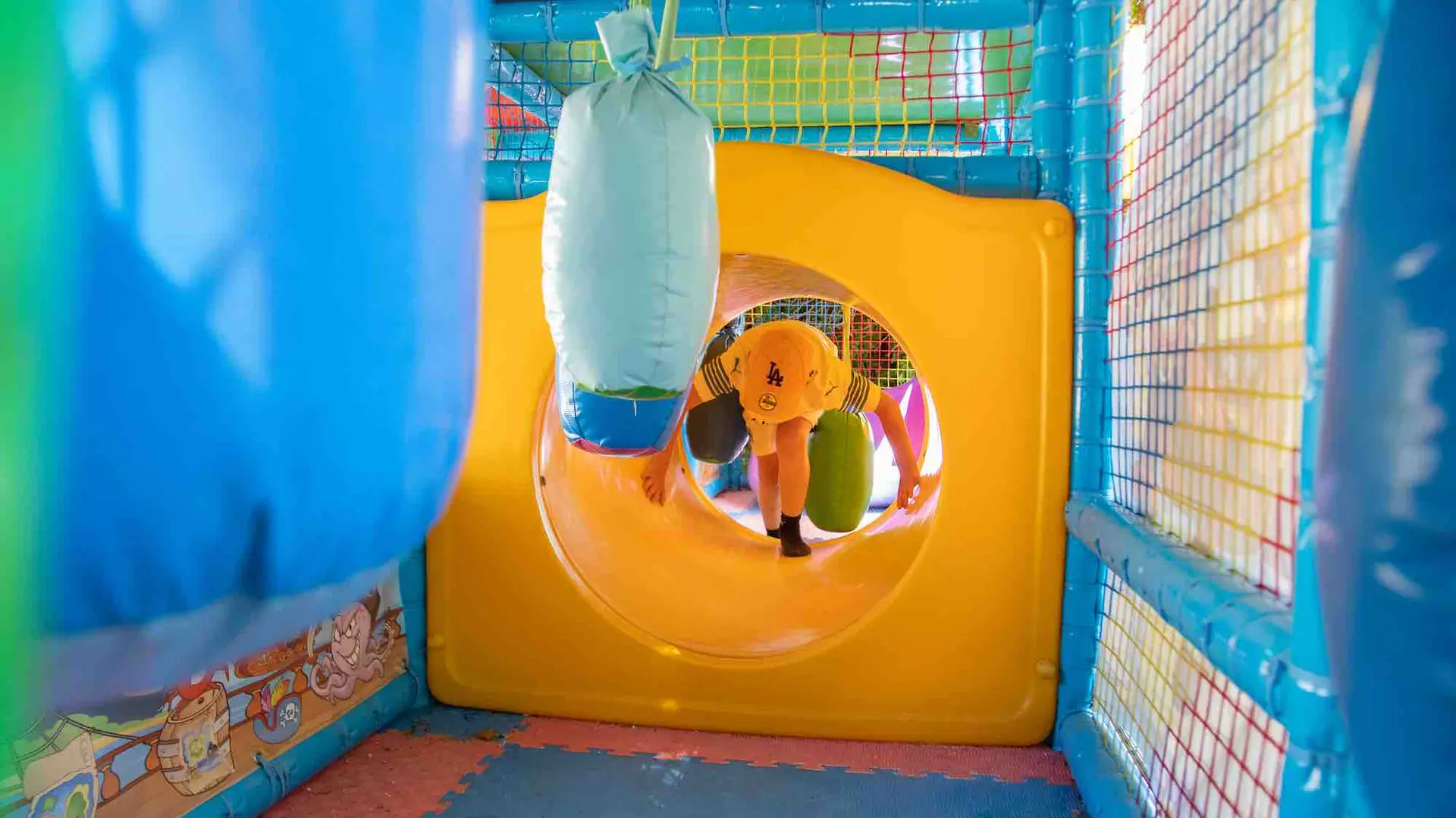 labyrinthe gonflable