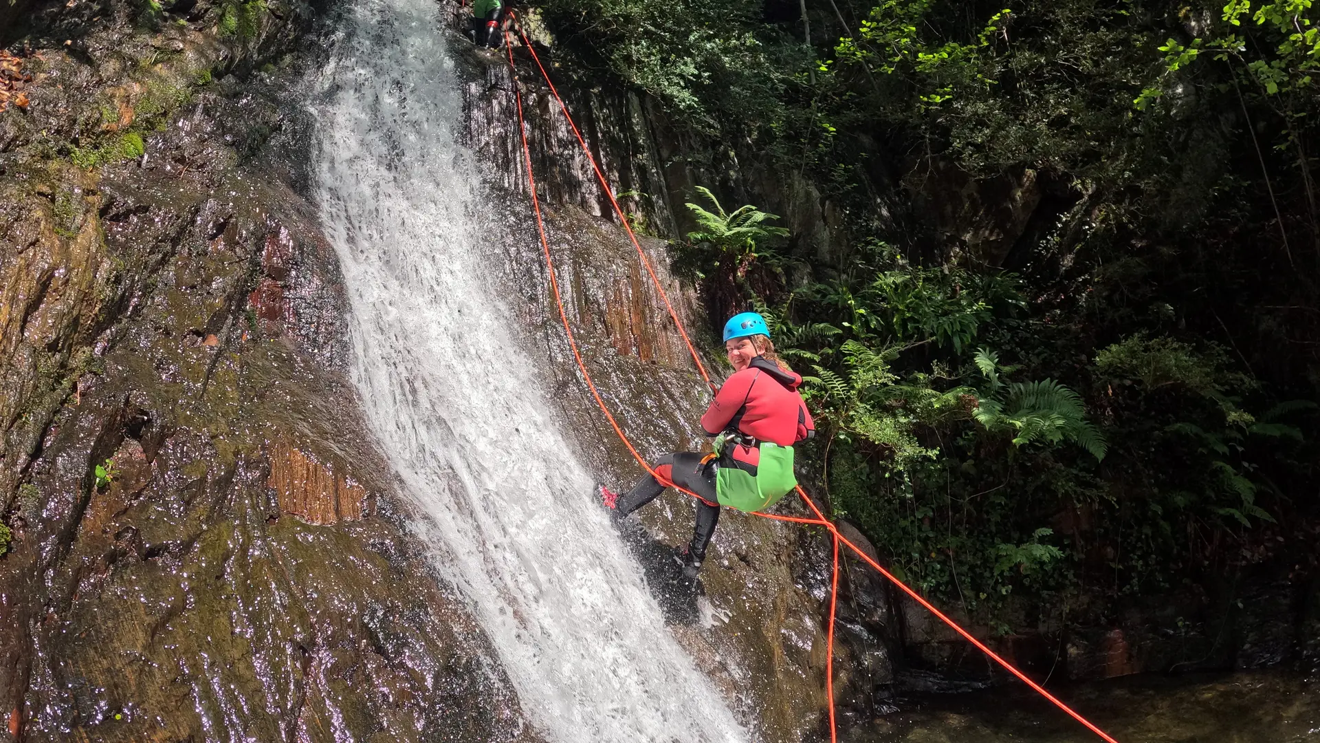 Descente en rappel