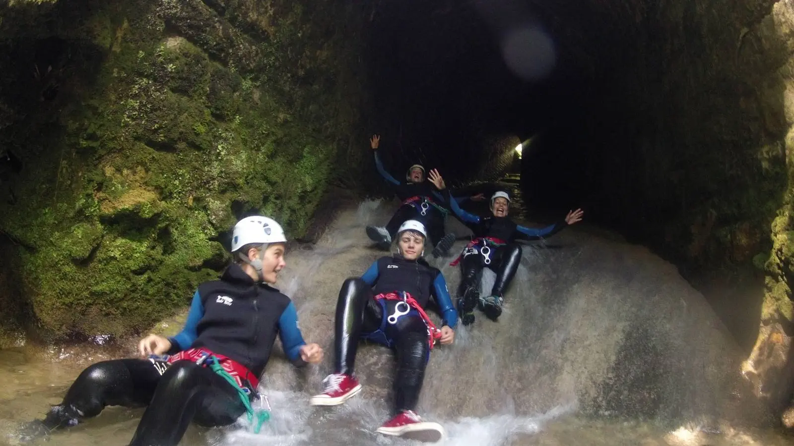 Lezard des Bois : canyoning