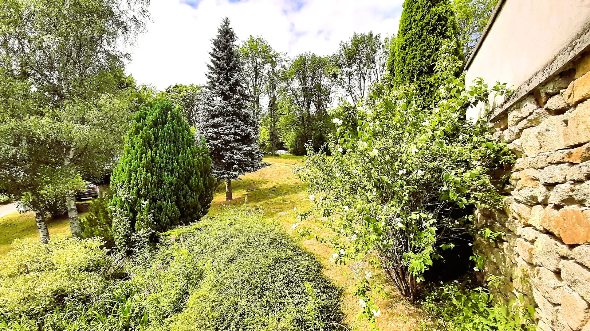vue de la fenêtre de la chambre 1
