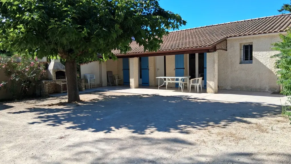 Façade de la maison plein pied