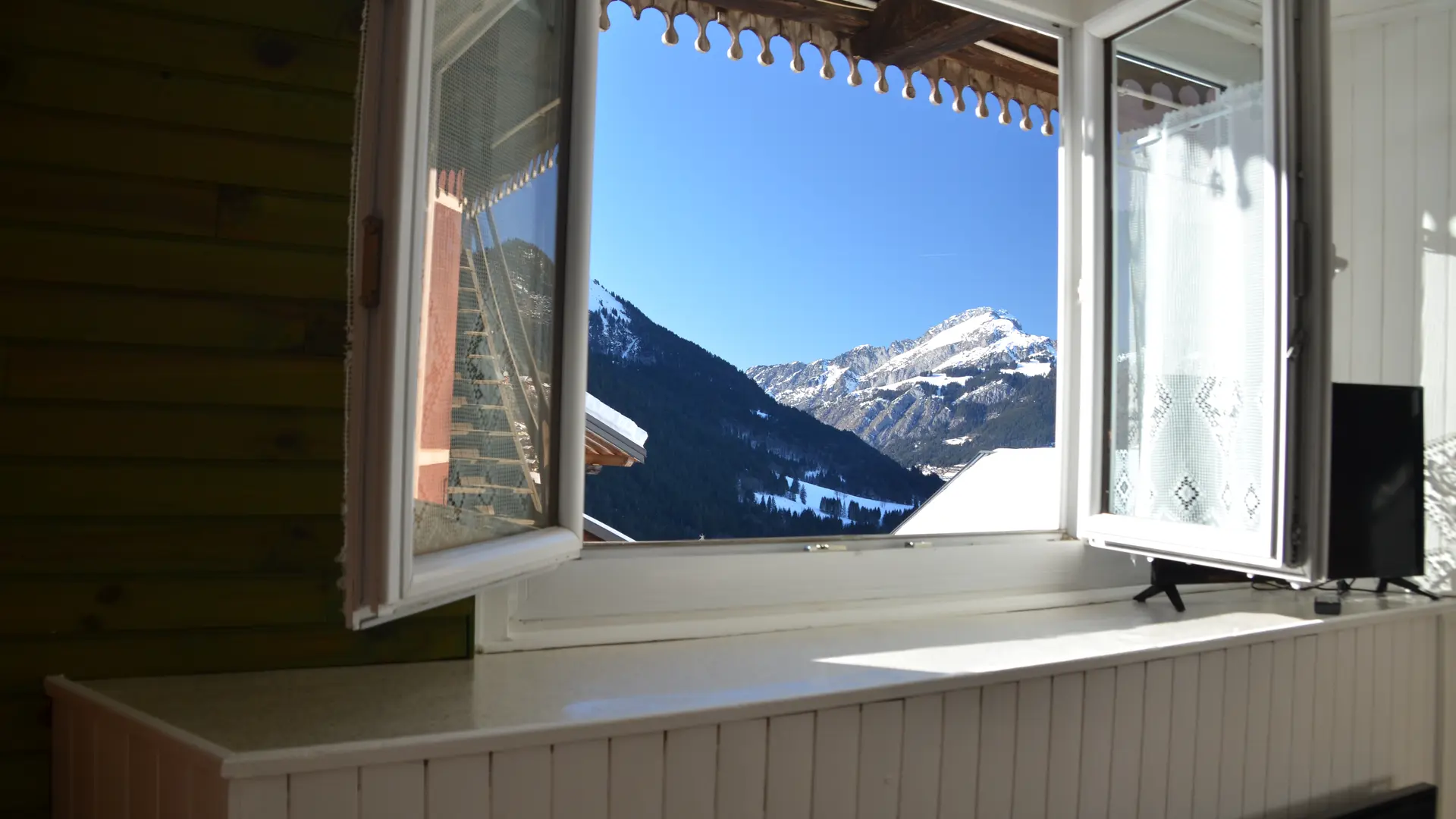 Vue sur les montagnes