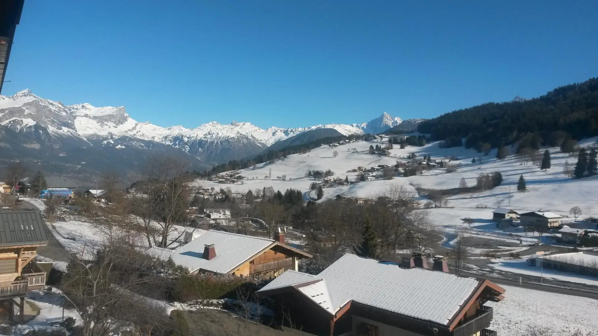 Vue depuis la terrasse