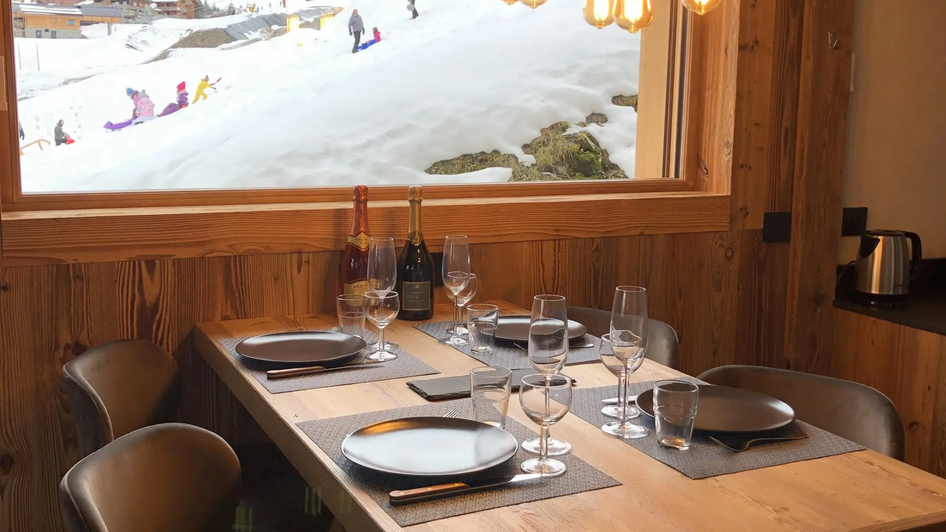 vue depuis le coin repas