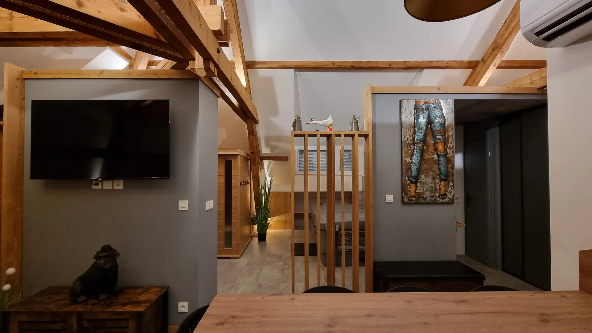 Vue depuis la cuisine