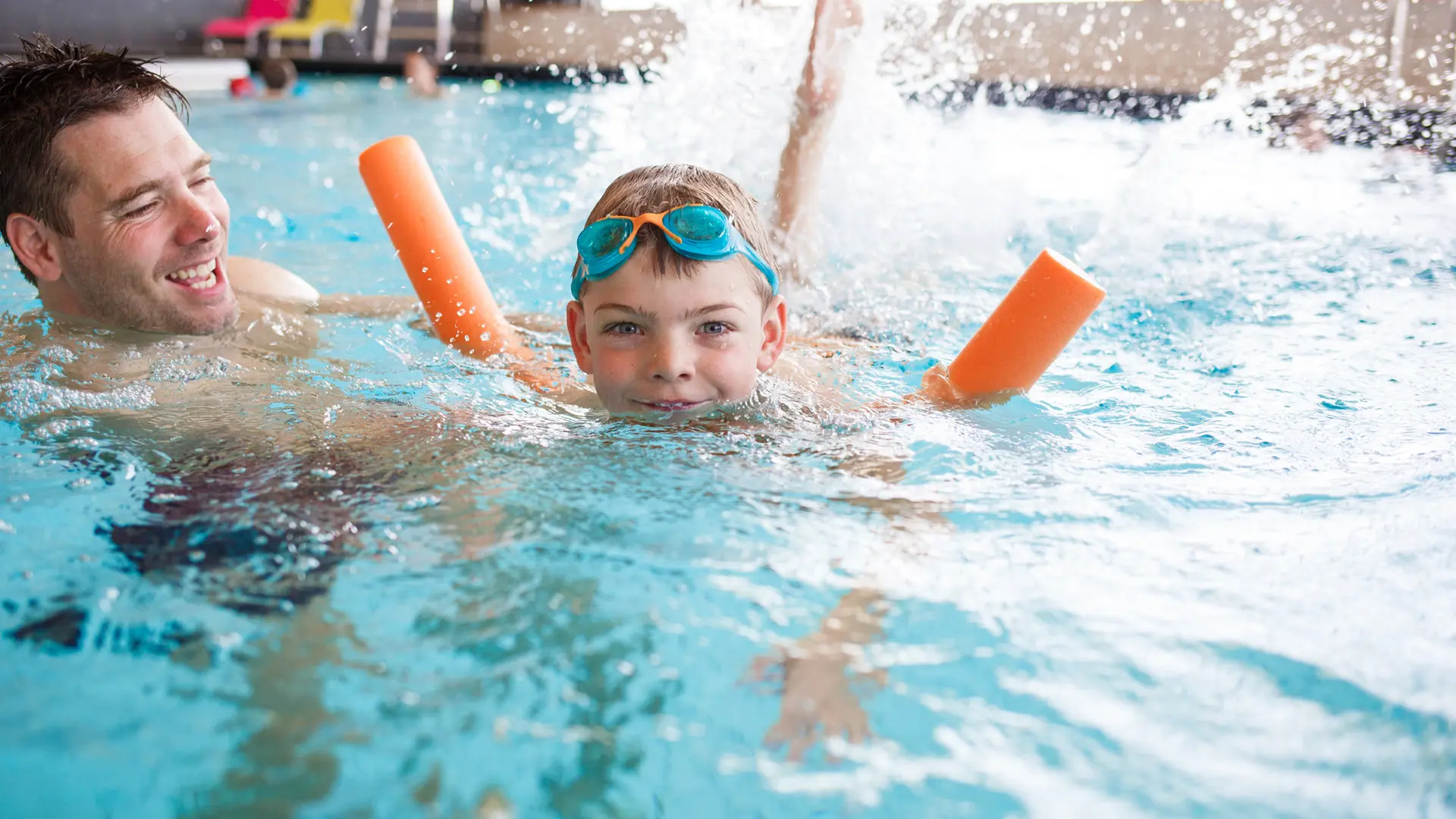 Cours de natation au Signal