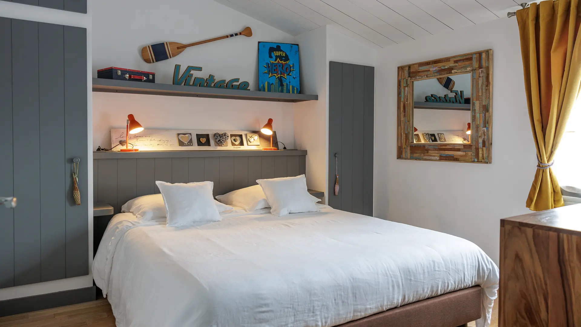 Chambre 4 Coquelicot Double