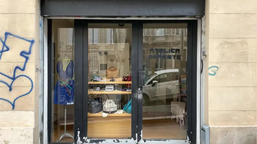 devanture de la galerie
