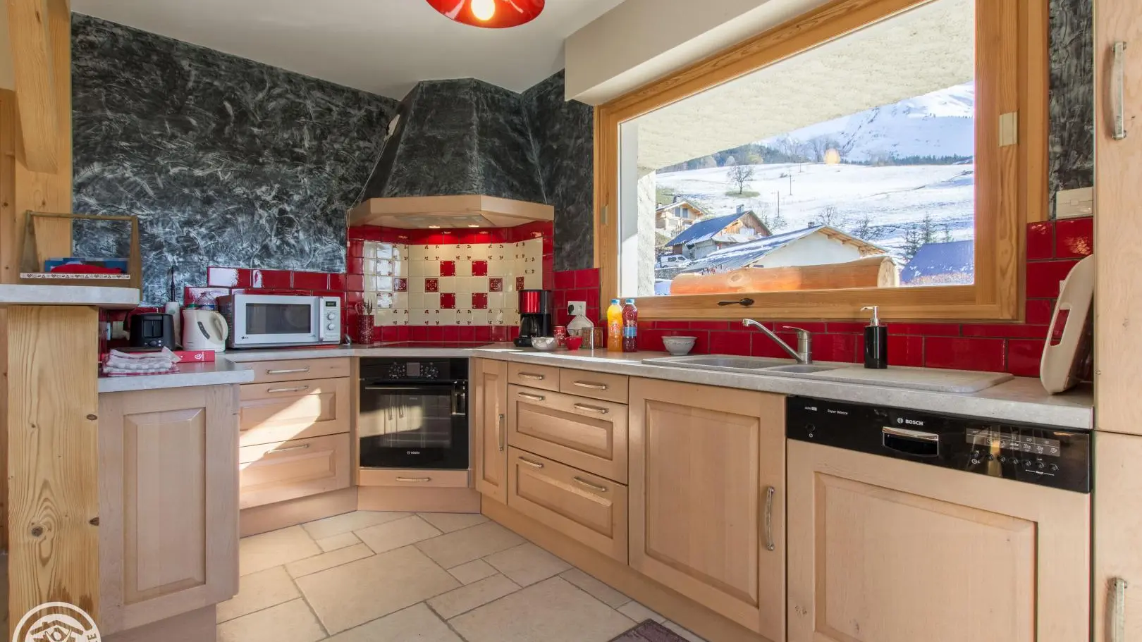 Cuisine, appartement du Haut