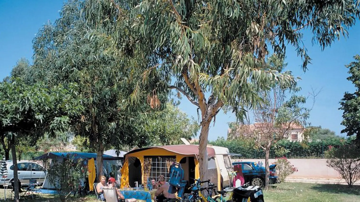 Pitches Camping les Moulières