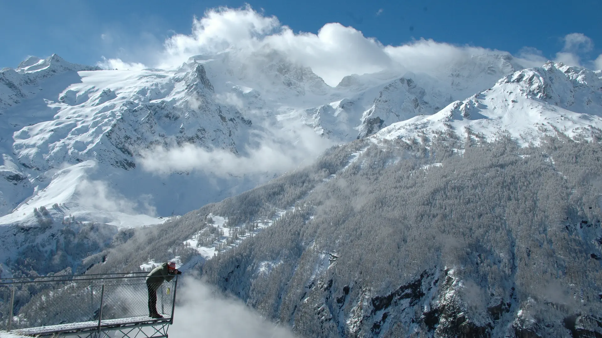 Le perchoir en hiver