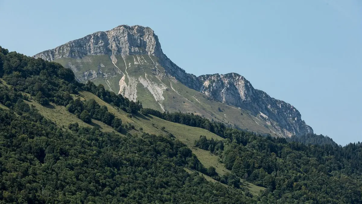 Mont Colombier depuis le Sainte-Reine
