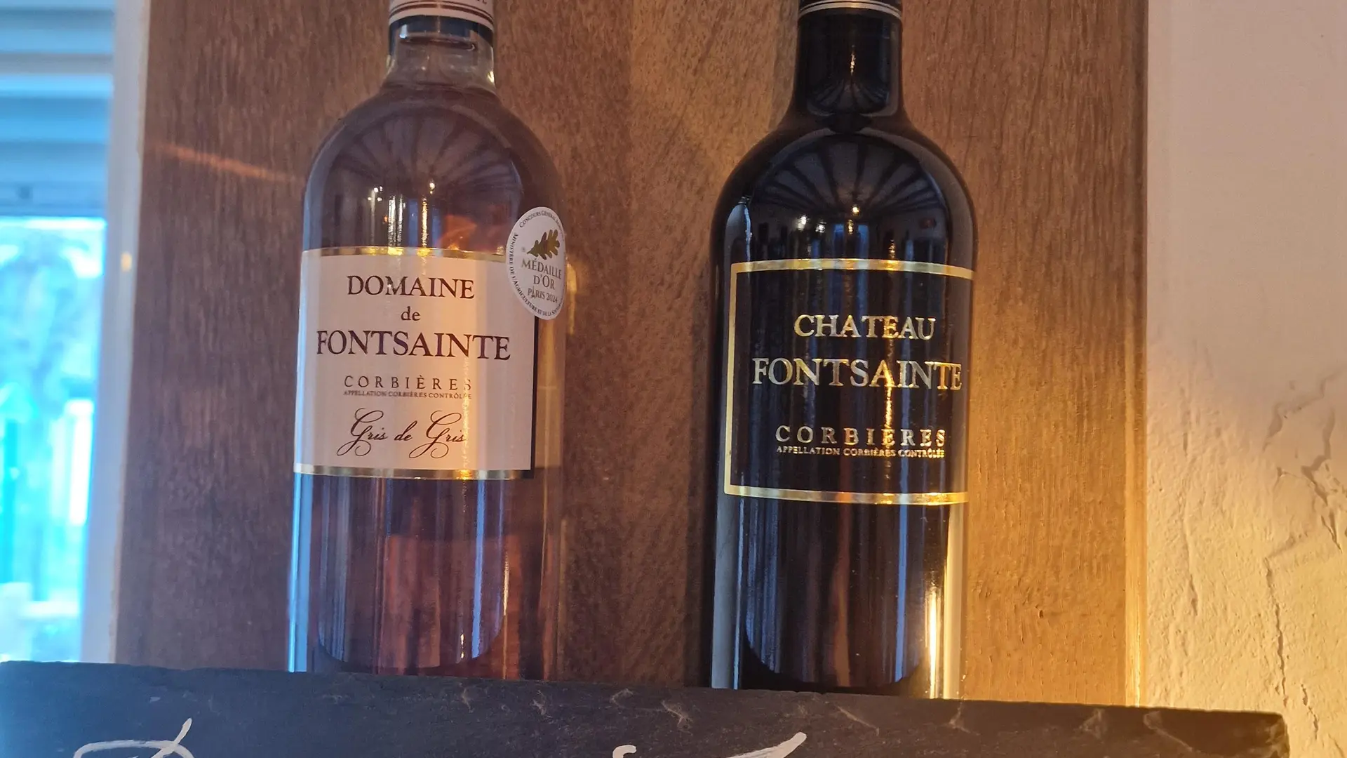 Présentation des vins