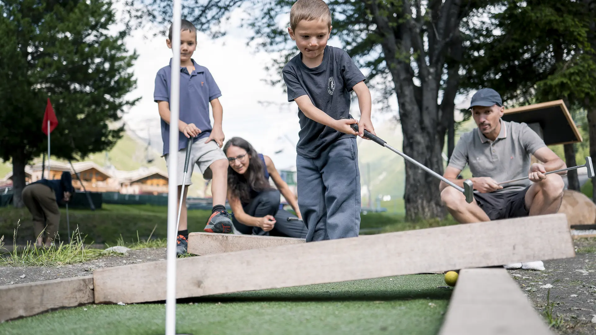 Mini golf_Val-d'Isère