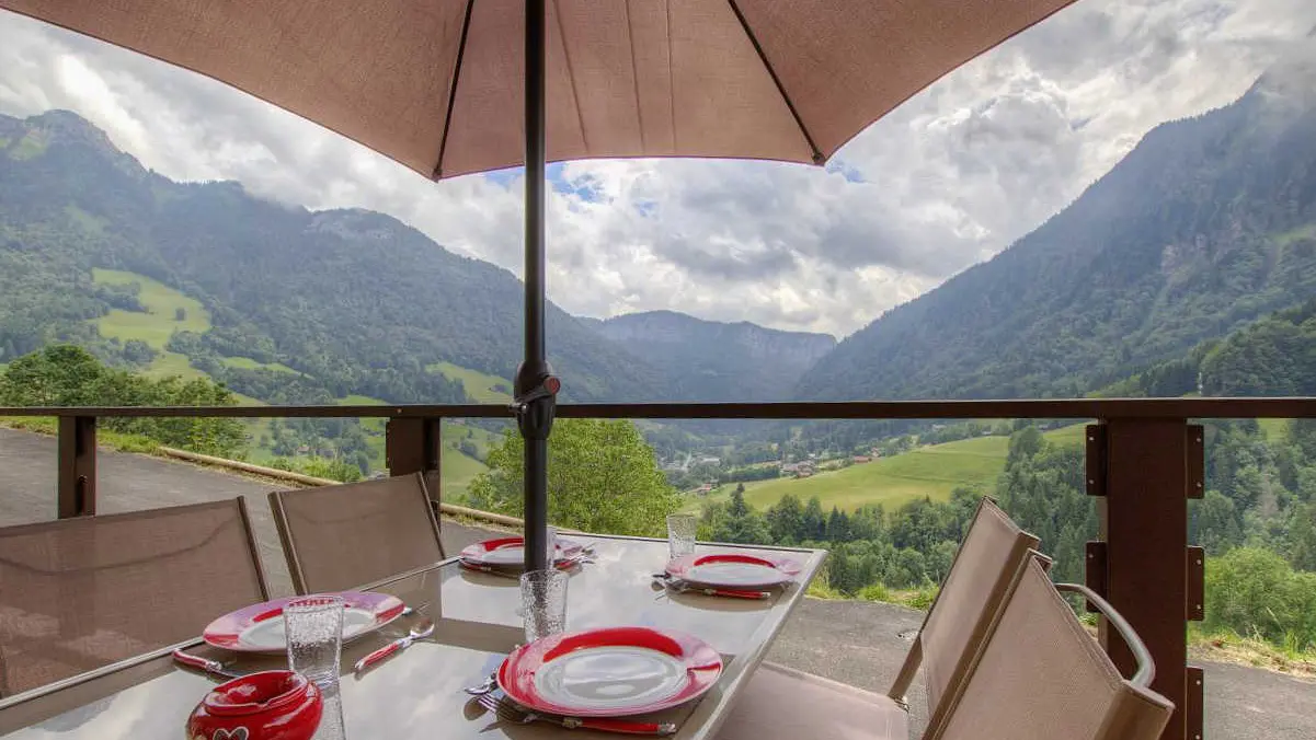 Vue depuis la terrasse