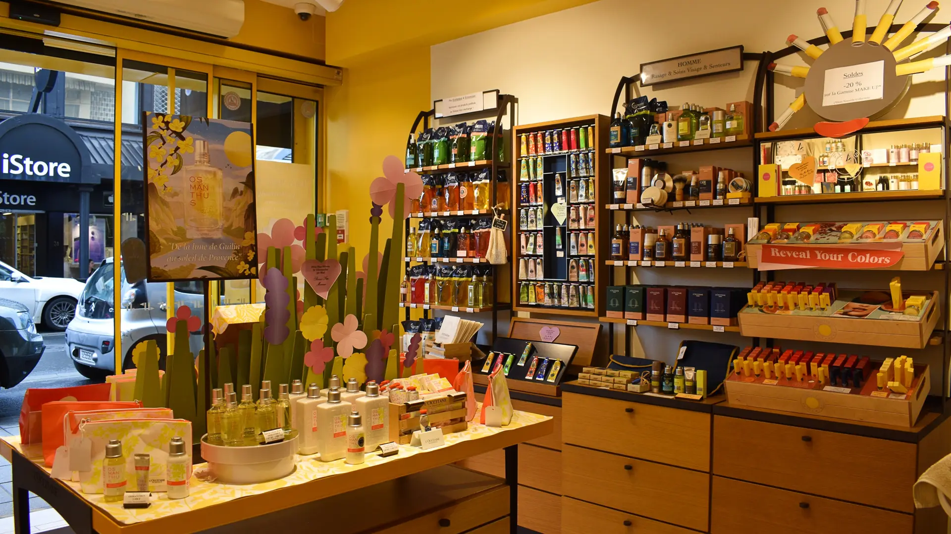 Intérieur L'Occitane Centre-Ville