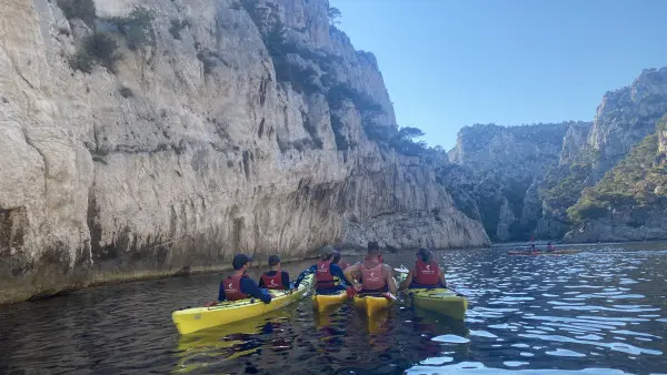 Guided tour half-day kayak -Marseille