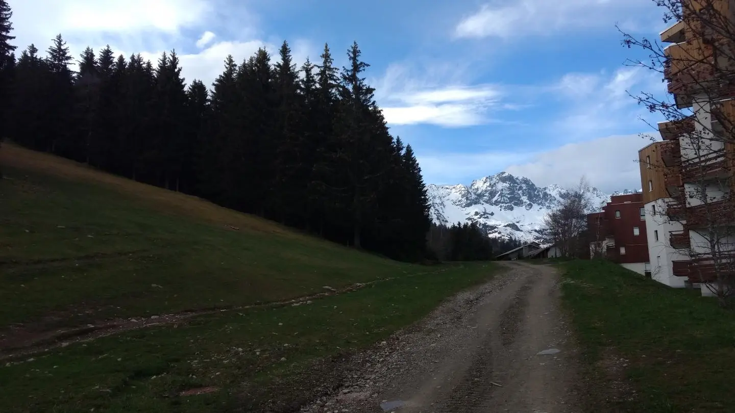 départ station Prapoutel