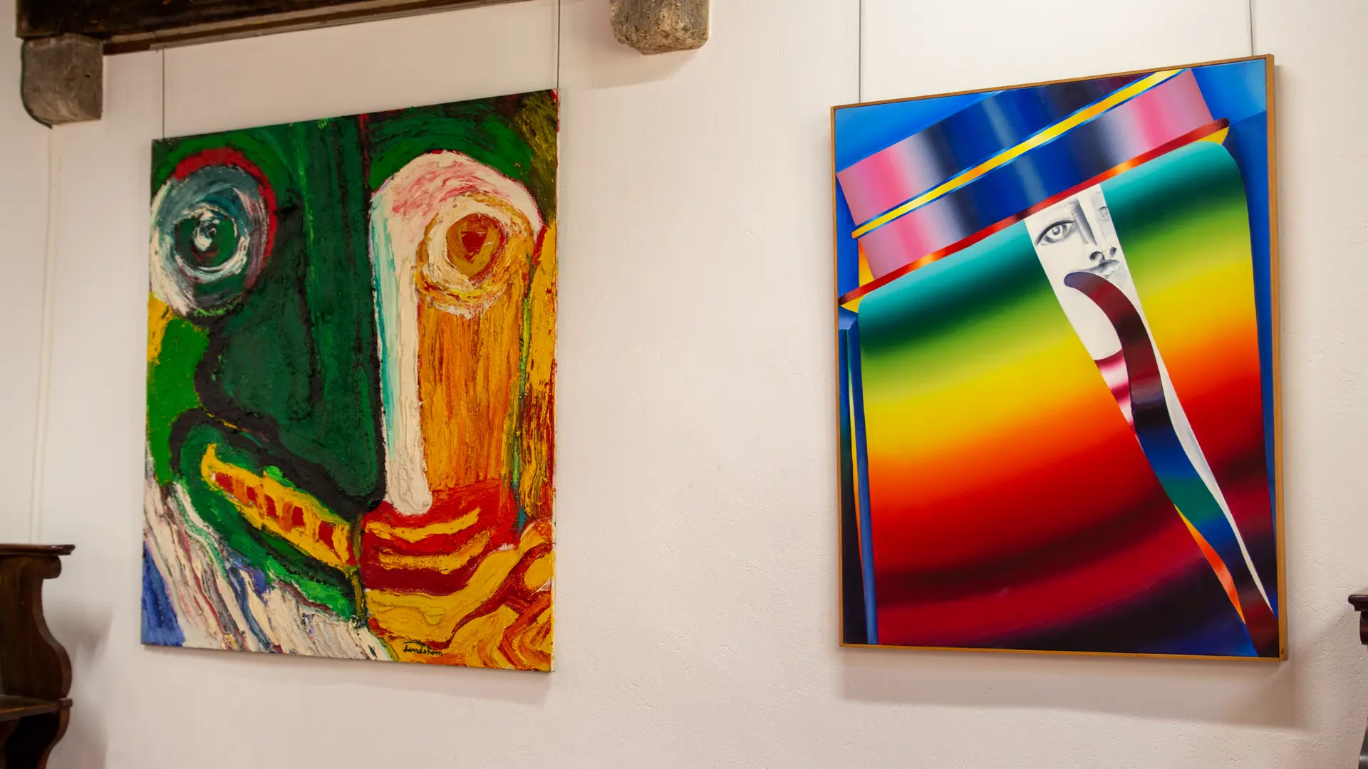 Exposition art contemporain musée du Vieux Pérouges