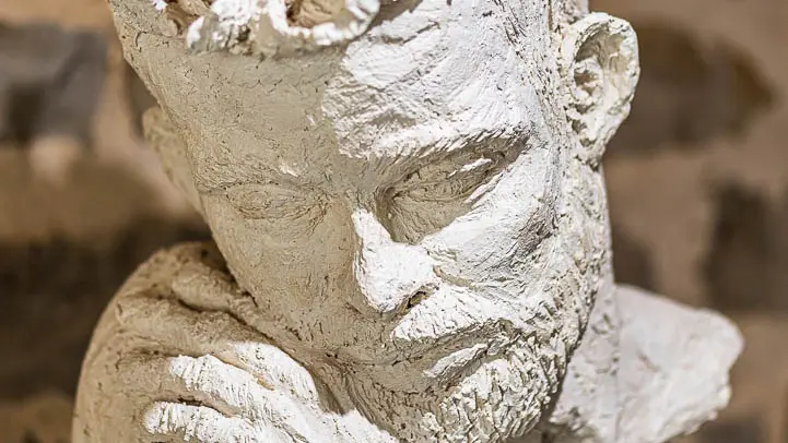 Bohemian patinated terracotta