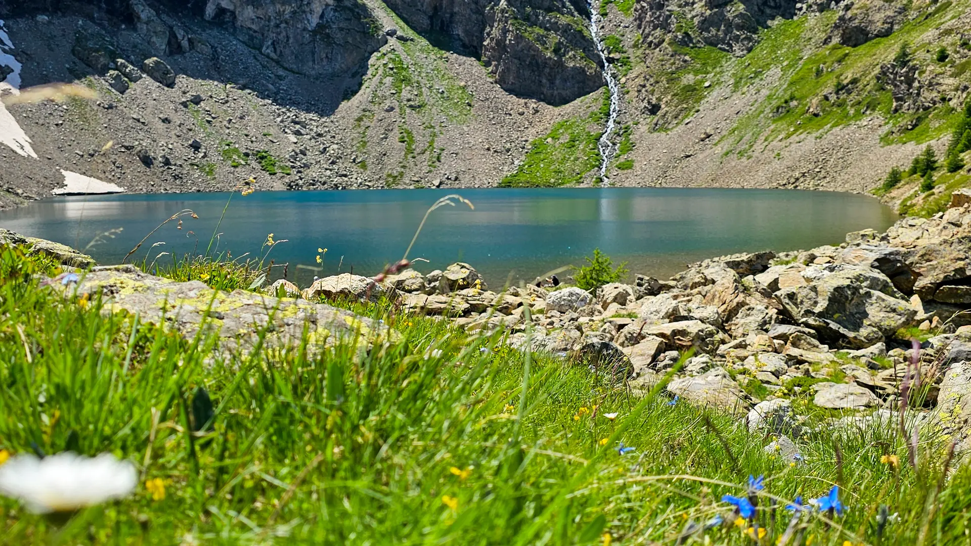 Rando en famille au lac de Puy Vachier