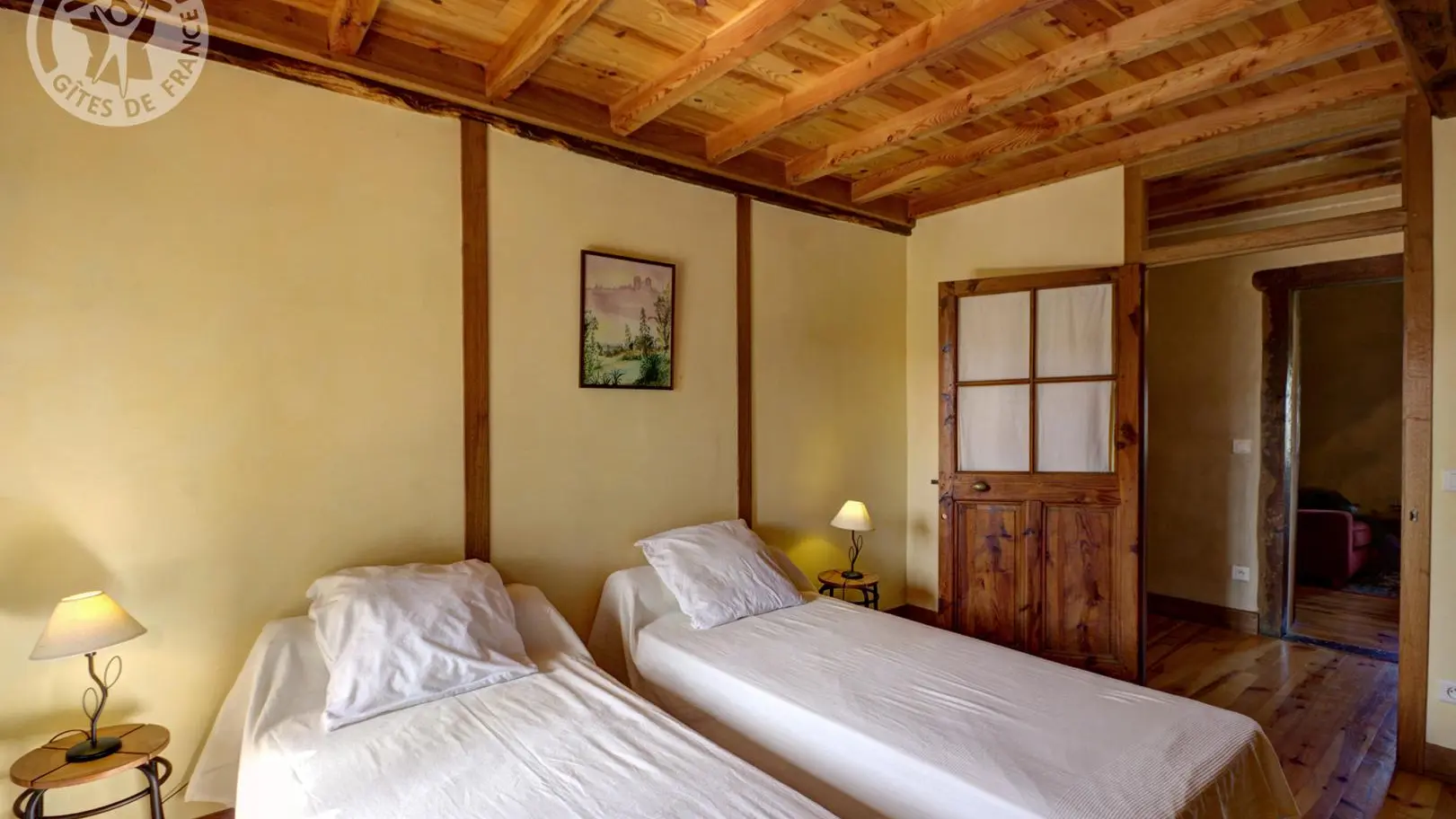 Chambre 3 avec 2 lits 90