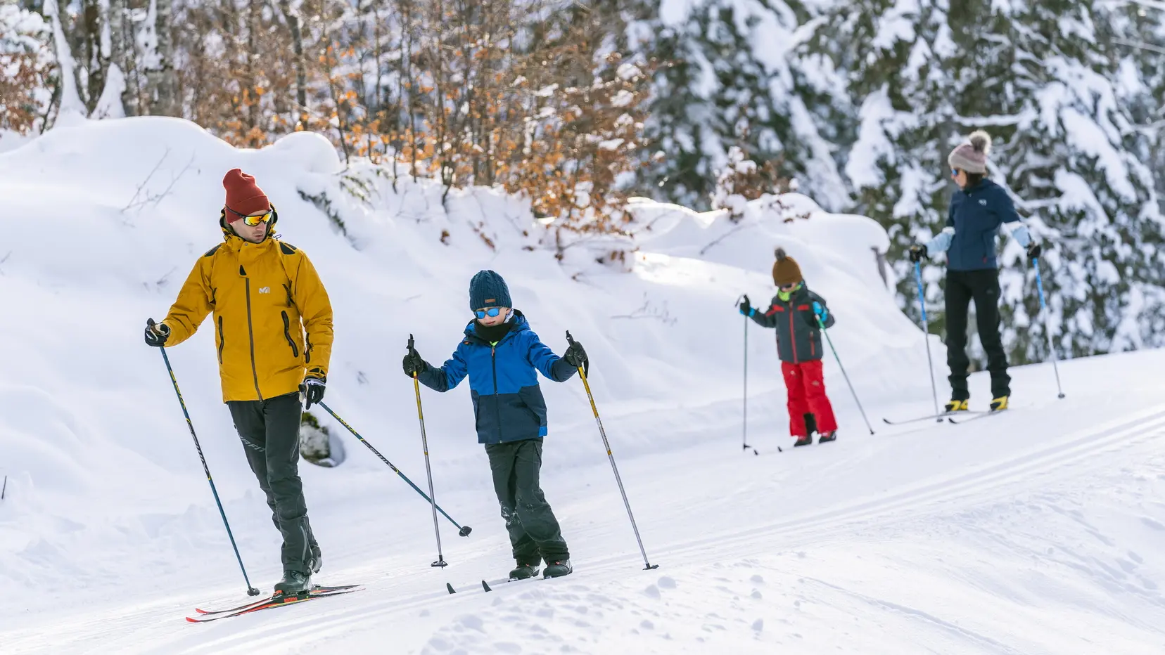 Domaine de ski nordique de la Praille_Plateau d'Hauteville