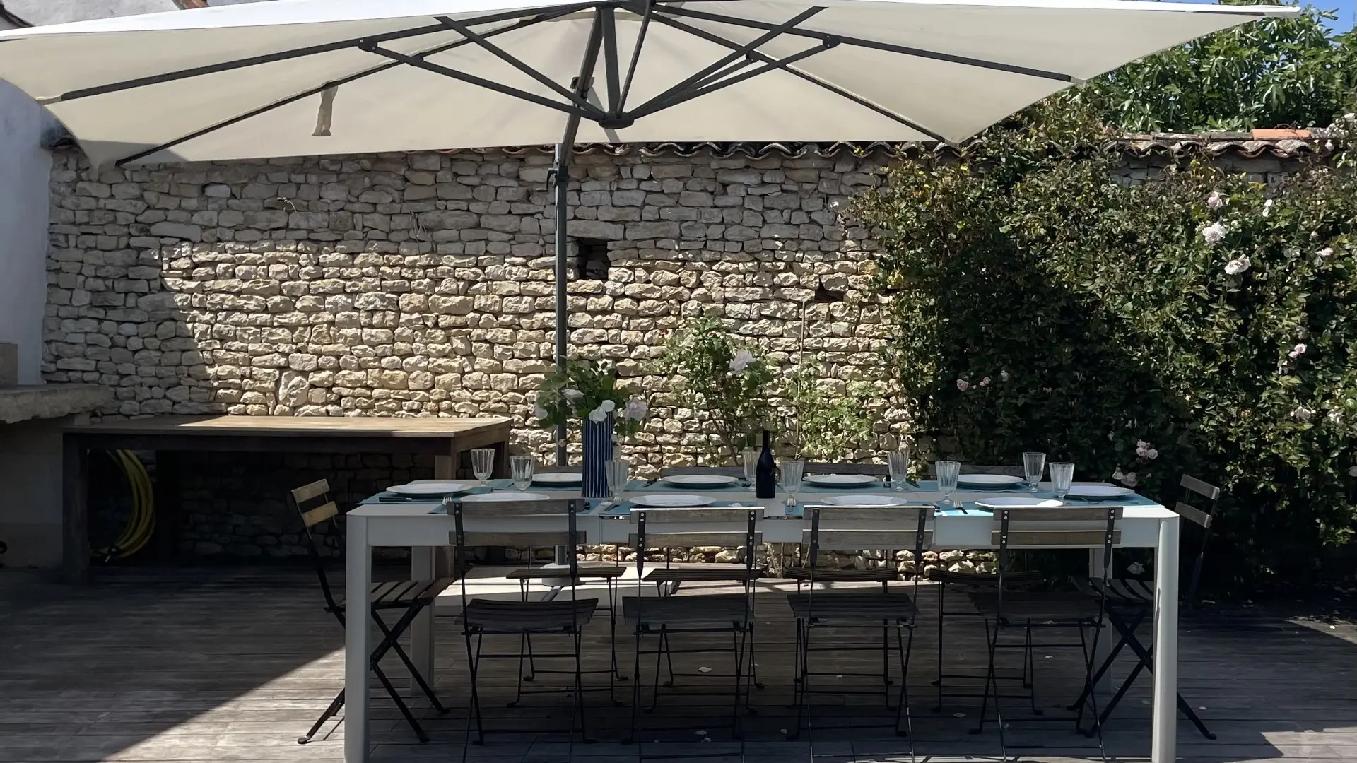 table extérieure