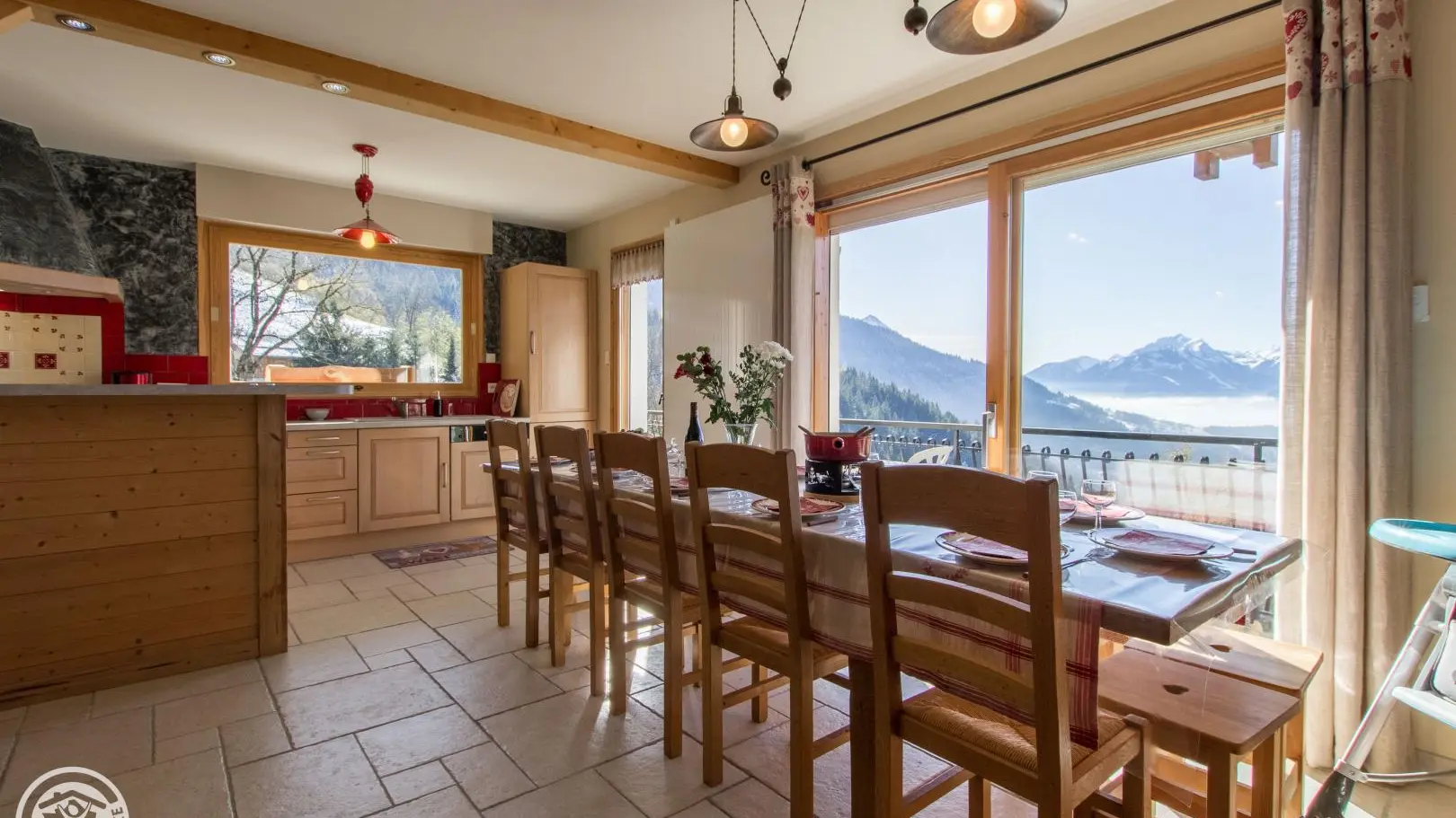 Grande salle à manger, appartement du Haut