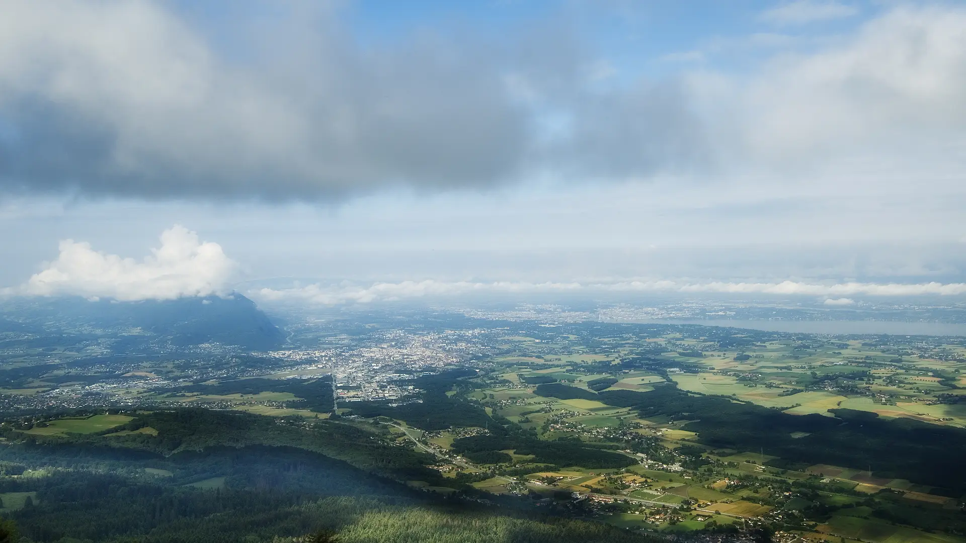 Vue sur la Région d'Annemasse