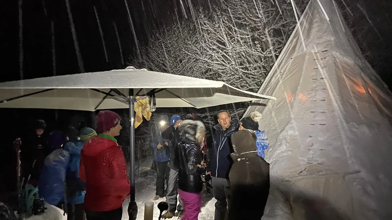 Soirée Tipi