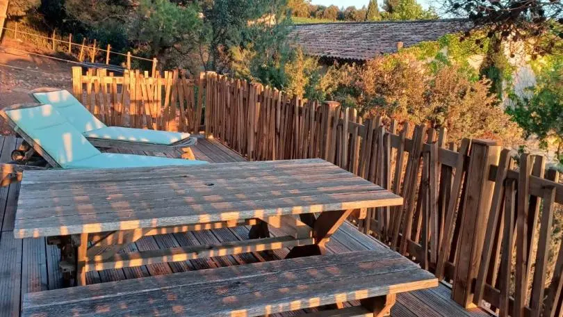 coin détente soleil couchant