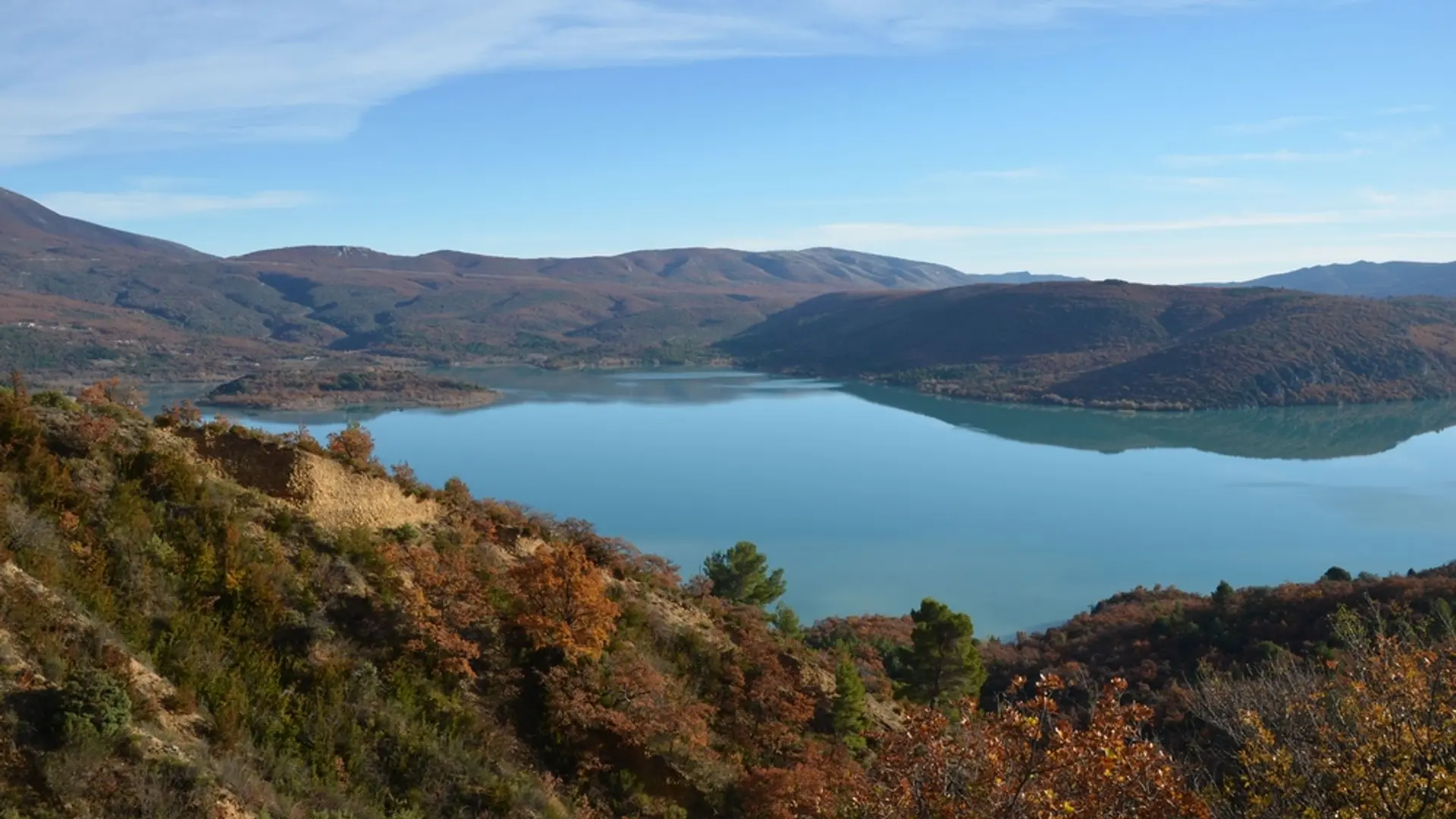 Le lac de Sainte Croix
