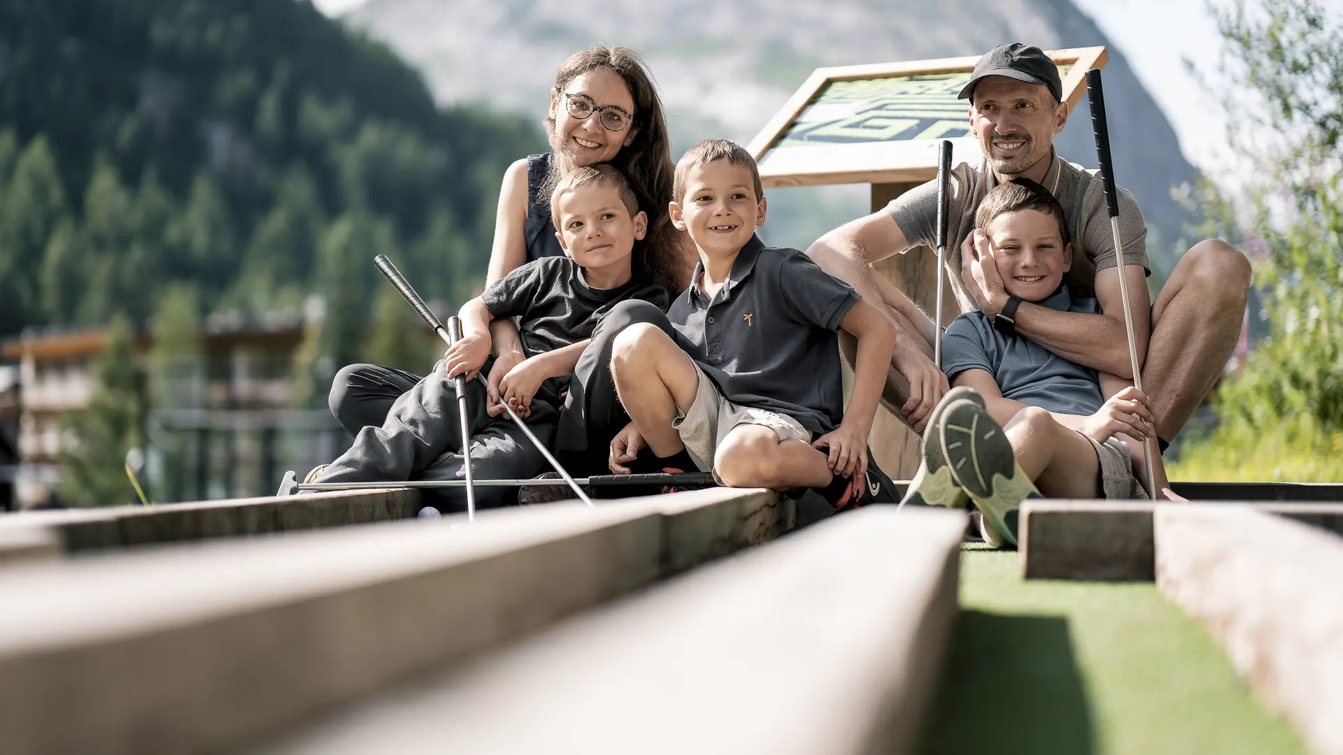 Mini golf_Val-d'Isère