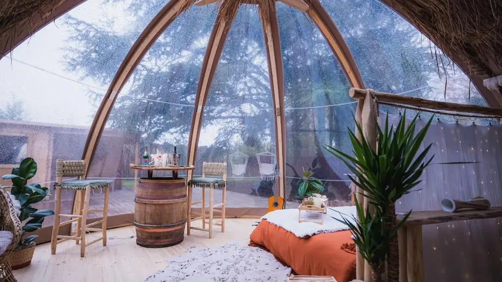 Chambre sous bulle tout confort dans l'Ain