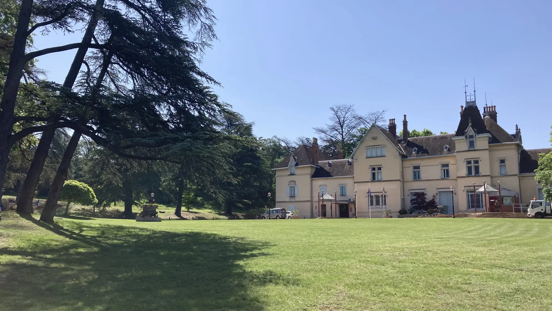 Parc du chateau de la Ronceraie