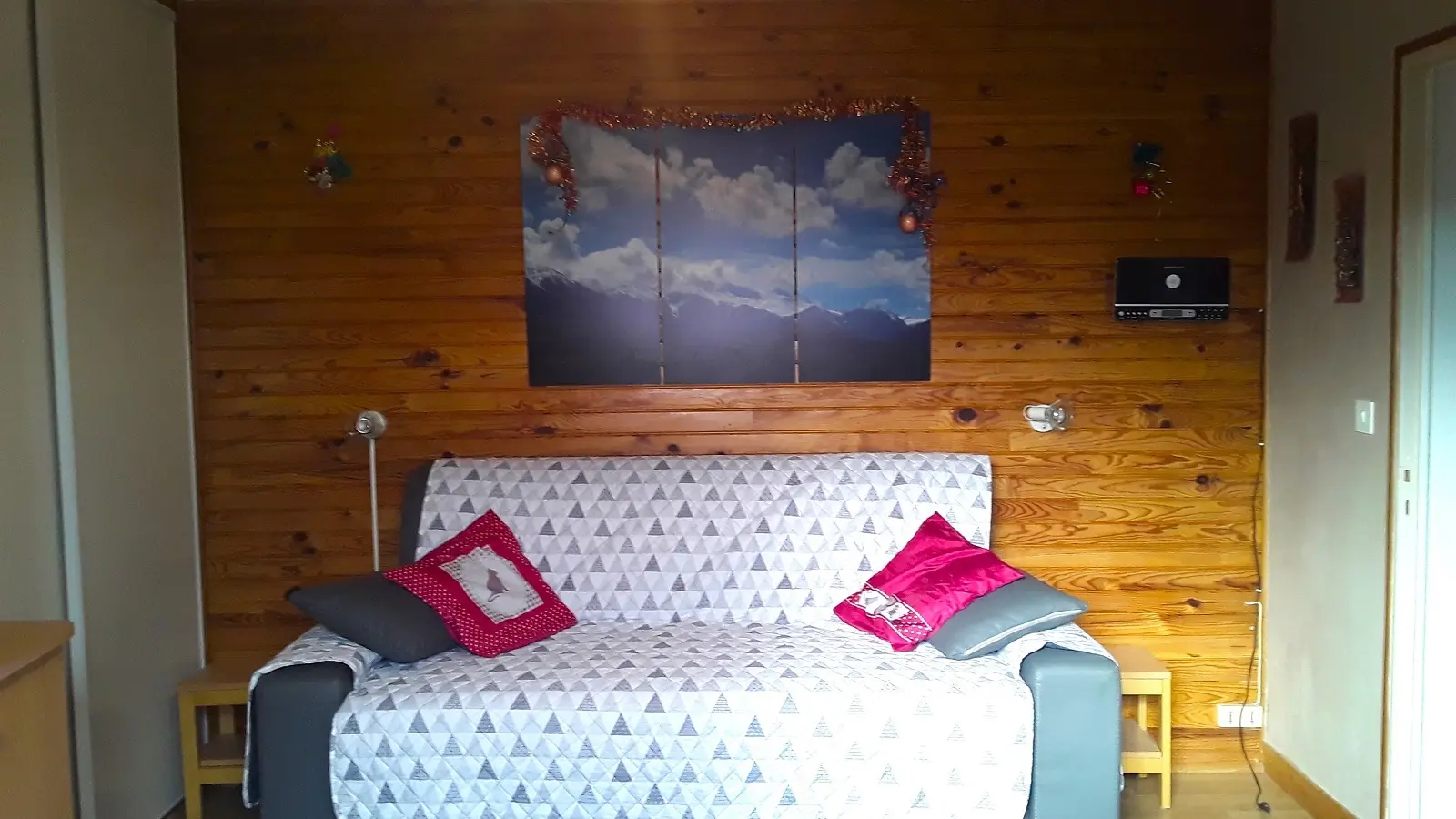 Salon le canapé lit Clic-clac