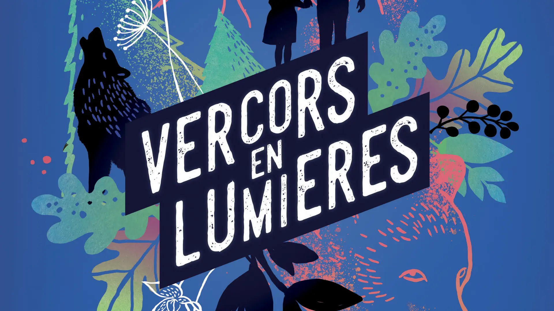 affiche du parcours conté nocturne Vercors en Lumière