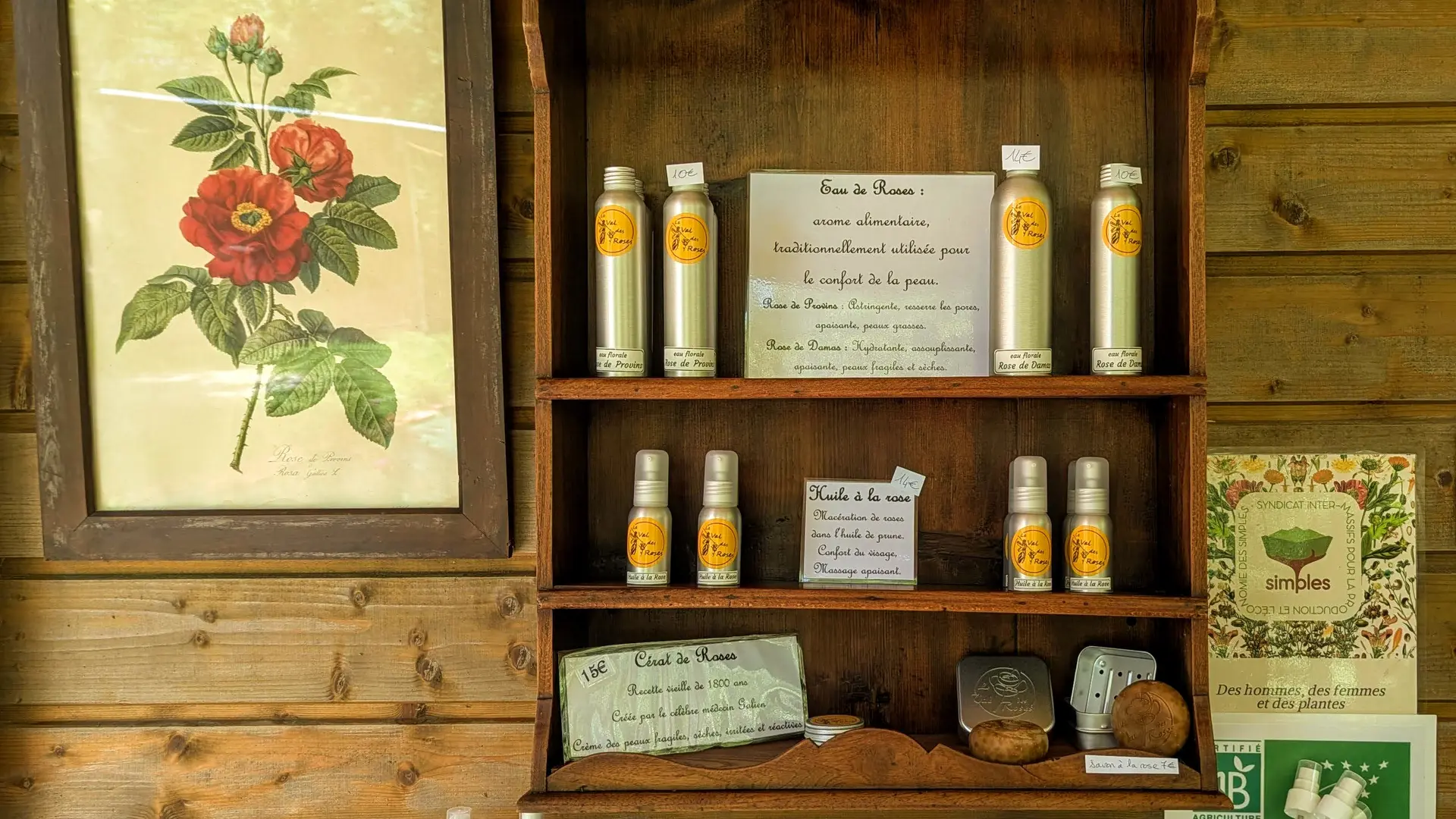 Boutique le Val des Roses