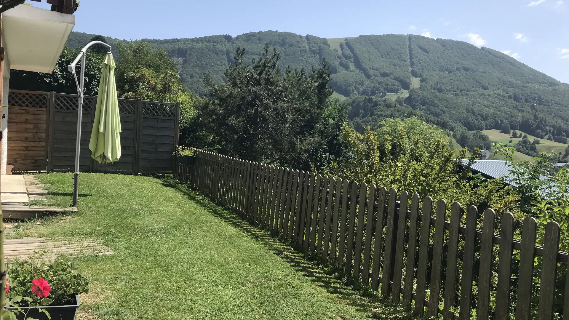 Coté jardin