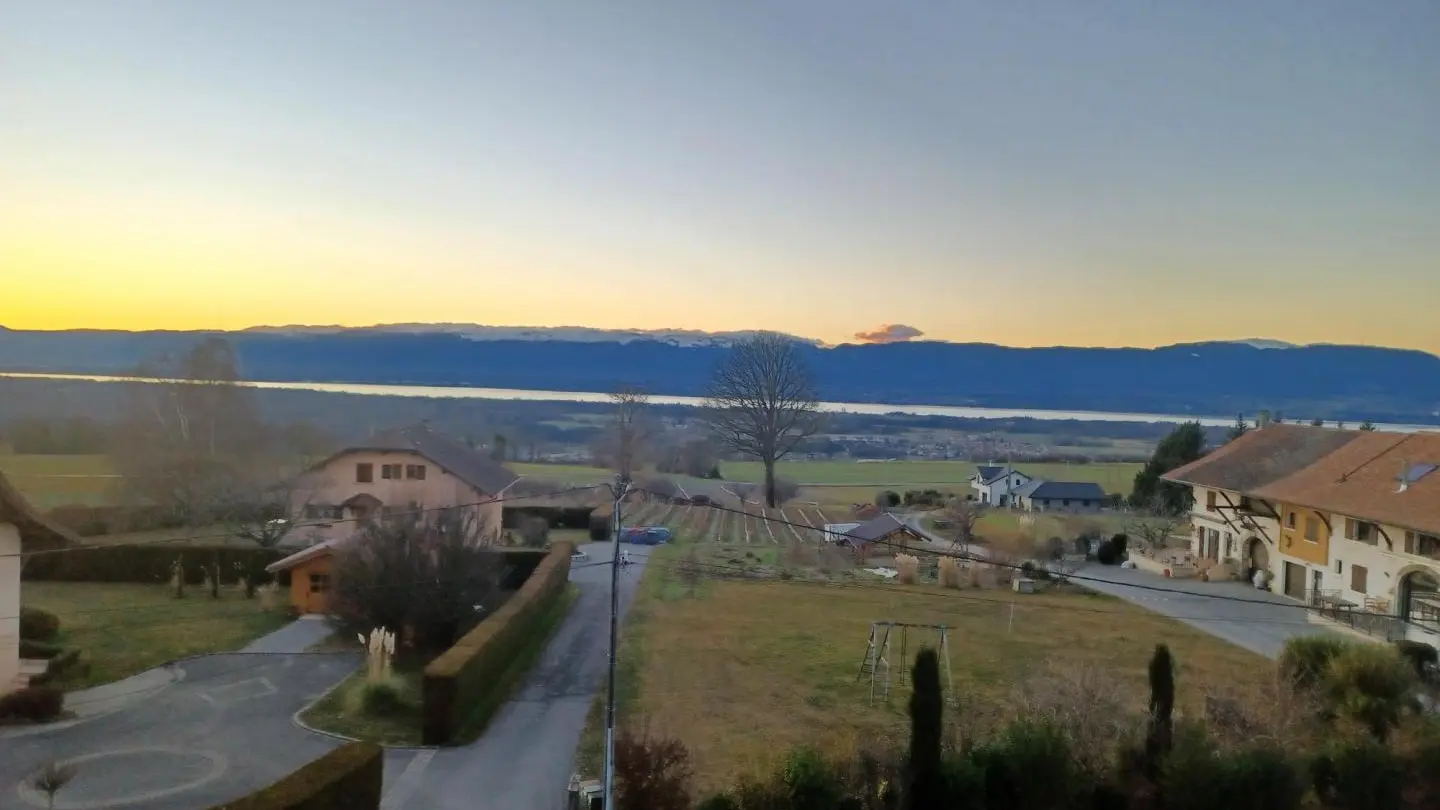 Vue depuis la chambre parentale