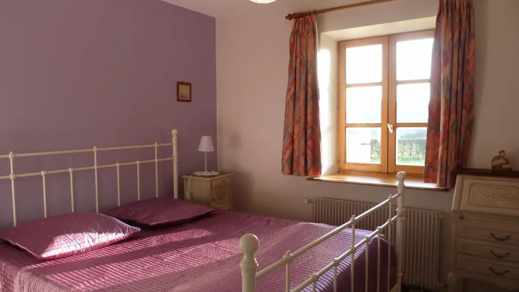 Chambre glycine - 1 lit 160 cm