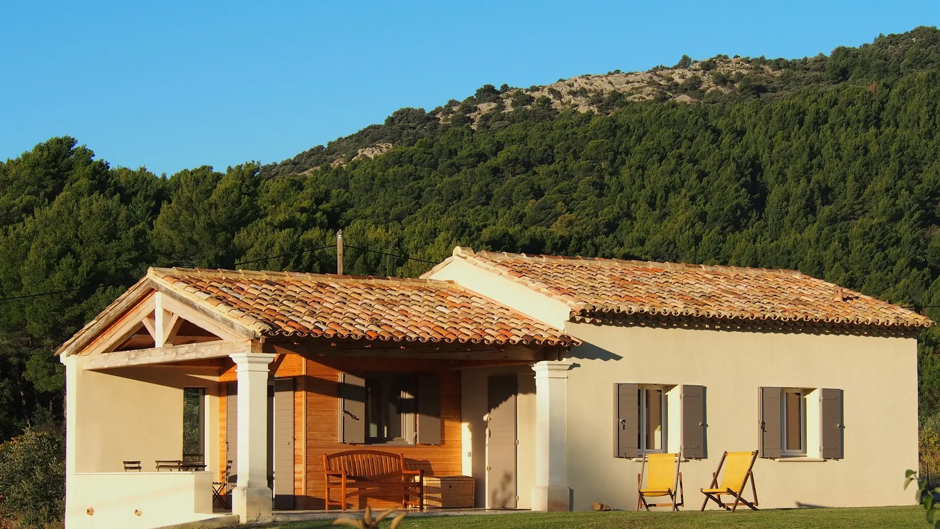 Vue Villa la Garance